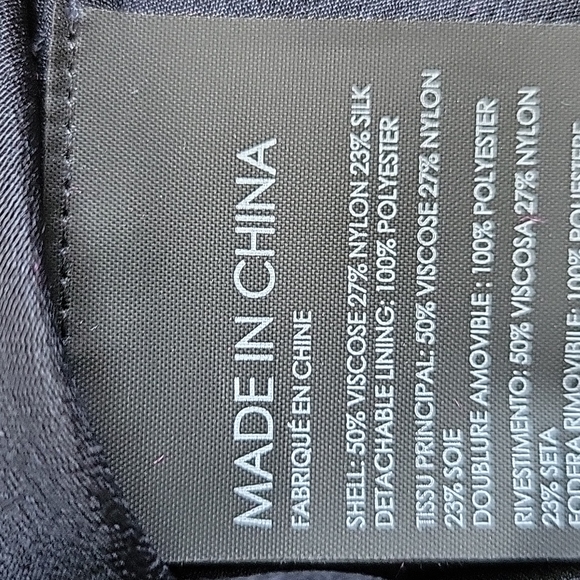 Sz 00 CLUB MONACO - Floral Burnout Dress - NWT! - Gorgeous 2-in-1 Dresses - Picture 14 of 14